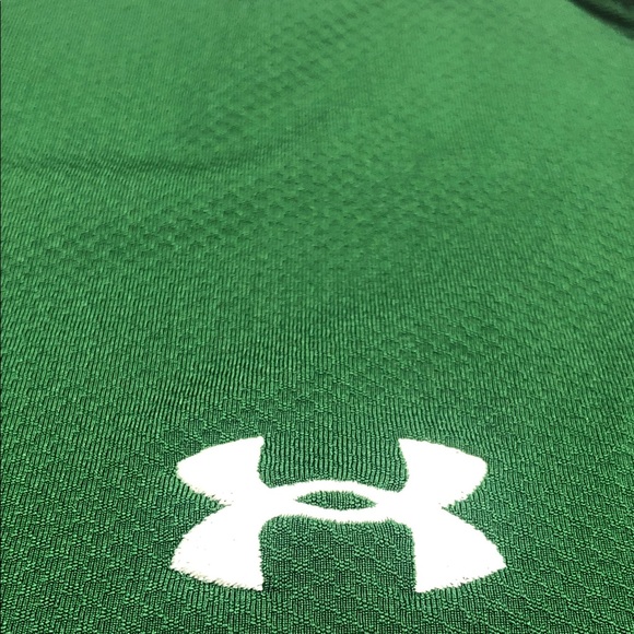⛳️Under Armour HeatGear V-Neck Athletic Top – Women’s Size Large – Forest Green - Picture 10 of 12